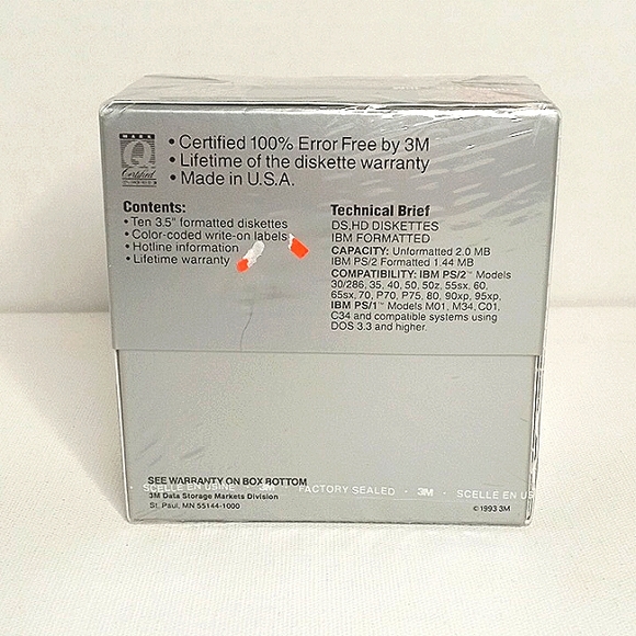 3m DS,HD diskettes - Picture 2 of 4